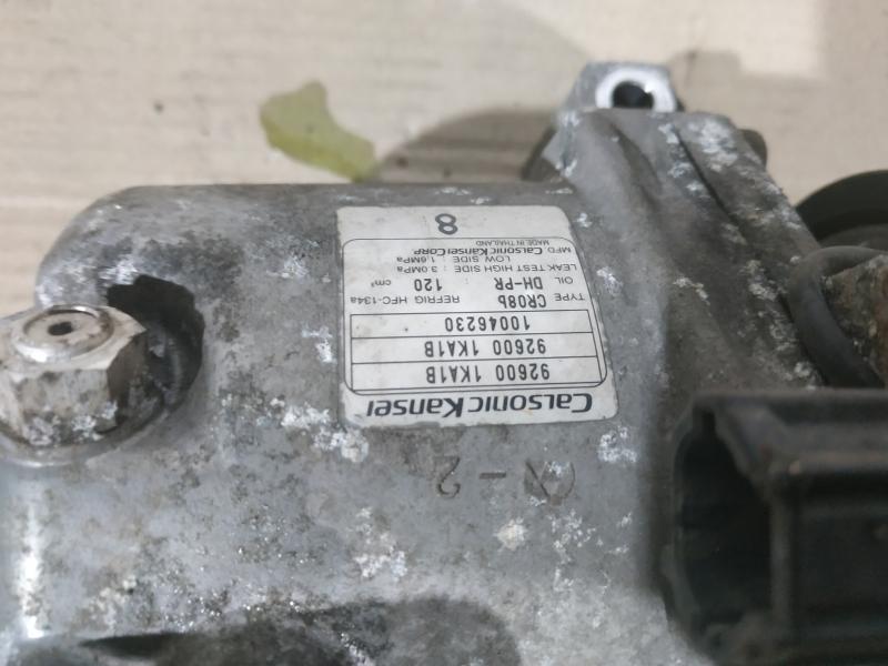 Компрессор кондиционера Nissan Juke 2011 Внедорожник 1.6 бензин 92600-1KA1B Б/У