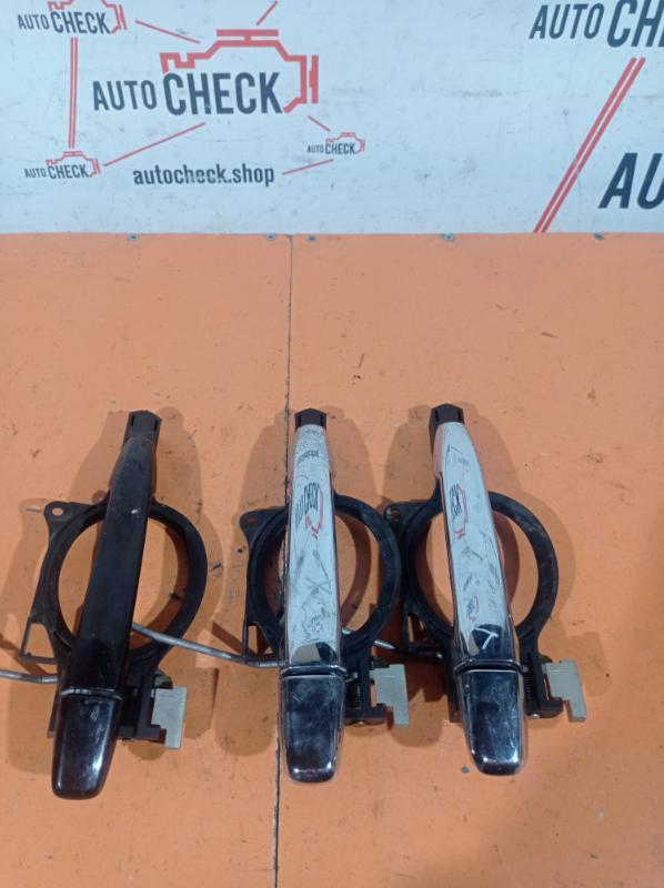 Ручка двери внешняя задняя левая Mitsubishi XL 2007 Внедорожник 2.2 дизель 5716A085 Б/У