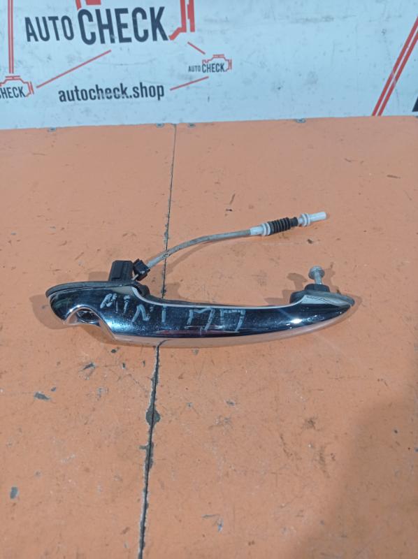 Ручка двери внешняя передняя правая Mini Cooper Countryman R60 2012-2016 Хетчбек 2.0 дизель 51-21-9-800-558 Б/У
