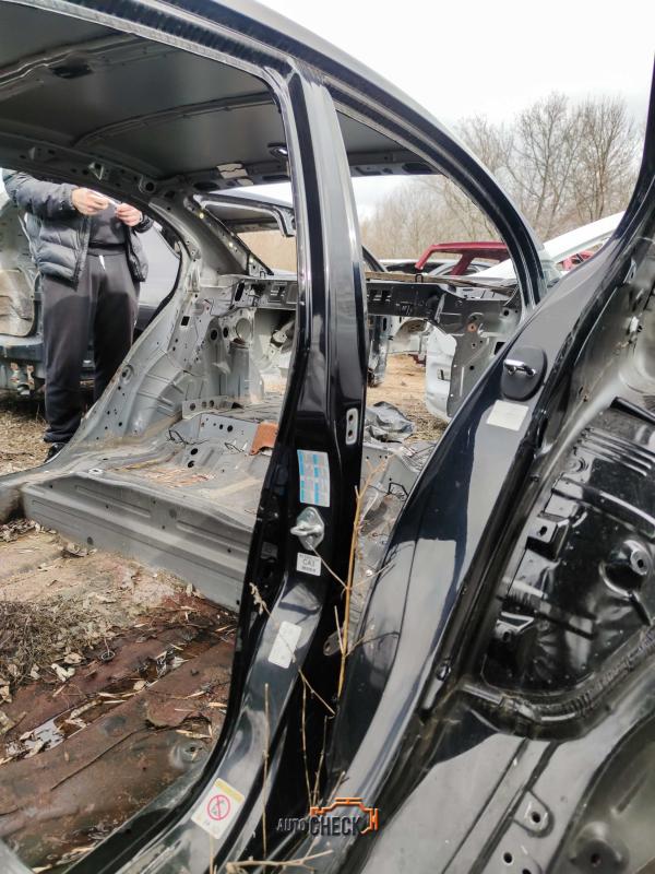 Центральная стойка кузова передняя левая Honda Civic 4d 2008 Седан 1.3 гибрид LDA2 Б/У