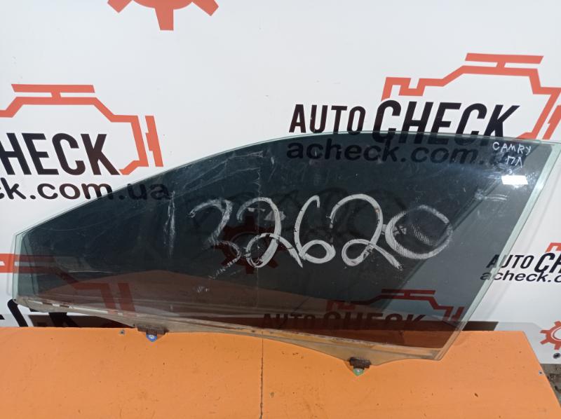 Стекло двери переднее левое Toyota Camry 2012 седан 2.5 68102-06190 контрактная