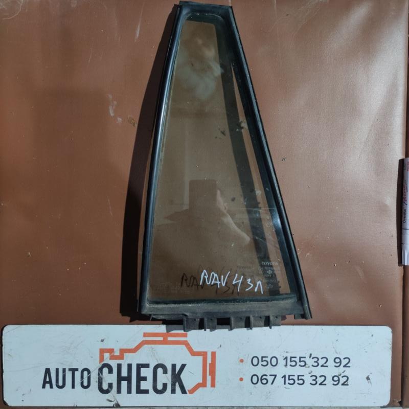 Стекло двери глухое заднее левое Toyota RAV 4 2006 Внедорожник 2.0 Б/У